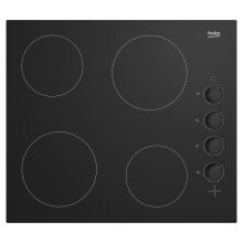 Beko HIC64102 60cm Ceramic Hob with Side Knob Controls