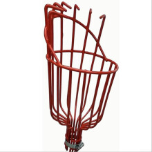 Fruit Picker Basket Made From Strong Metal Material For Garden Use Efficient Fruit Picking Tool Handheld Garden Basket
