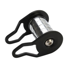 Slider Pulley Steel Rope Pulley, 5-Roller, 500g, Outdoor Fitness Equipment For Rope Training, Home Park Lawn