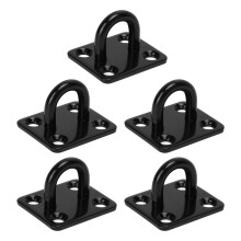 5Pcs Thickened Stainless Steel Ceiling Hooks 5mm Load Bearing Door Buckles