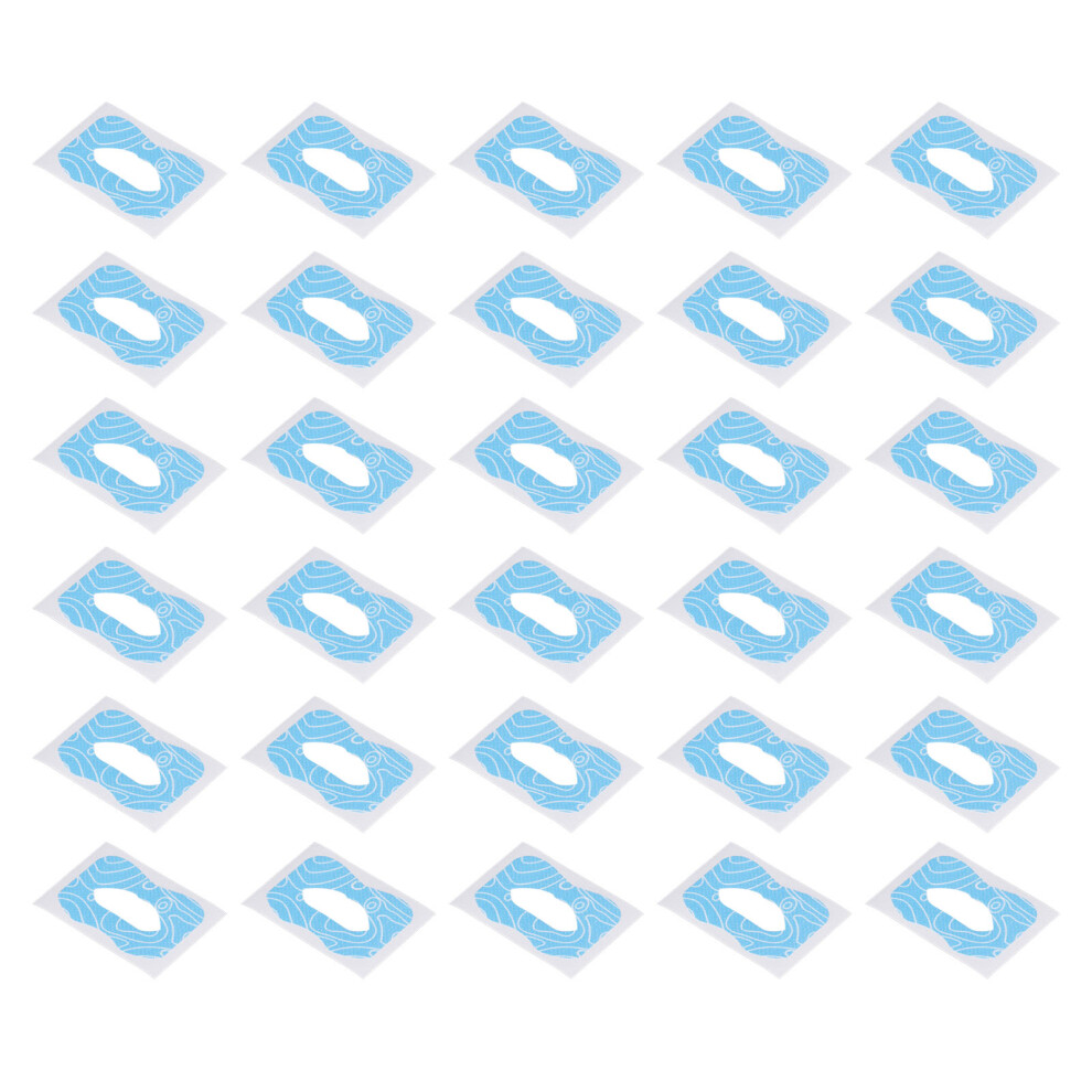 Blue Mouth Tape Strips 30Pcs For Snore Reduction And Improved Rest