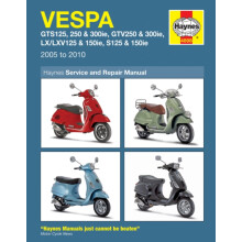 Vespa GTS GTV GT LX LXV S Primavera amp Sprint 05 18 by Haynes Publish