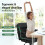 ELFORDSON ELFORDSON Office Chair Ergonomic Executive Computer Work Fabric Black 3