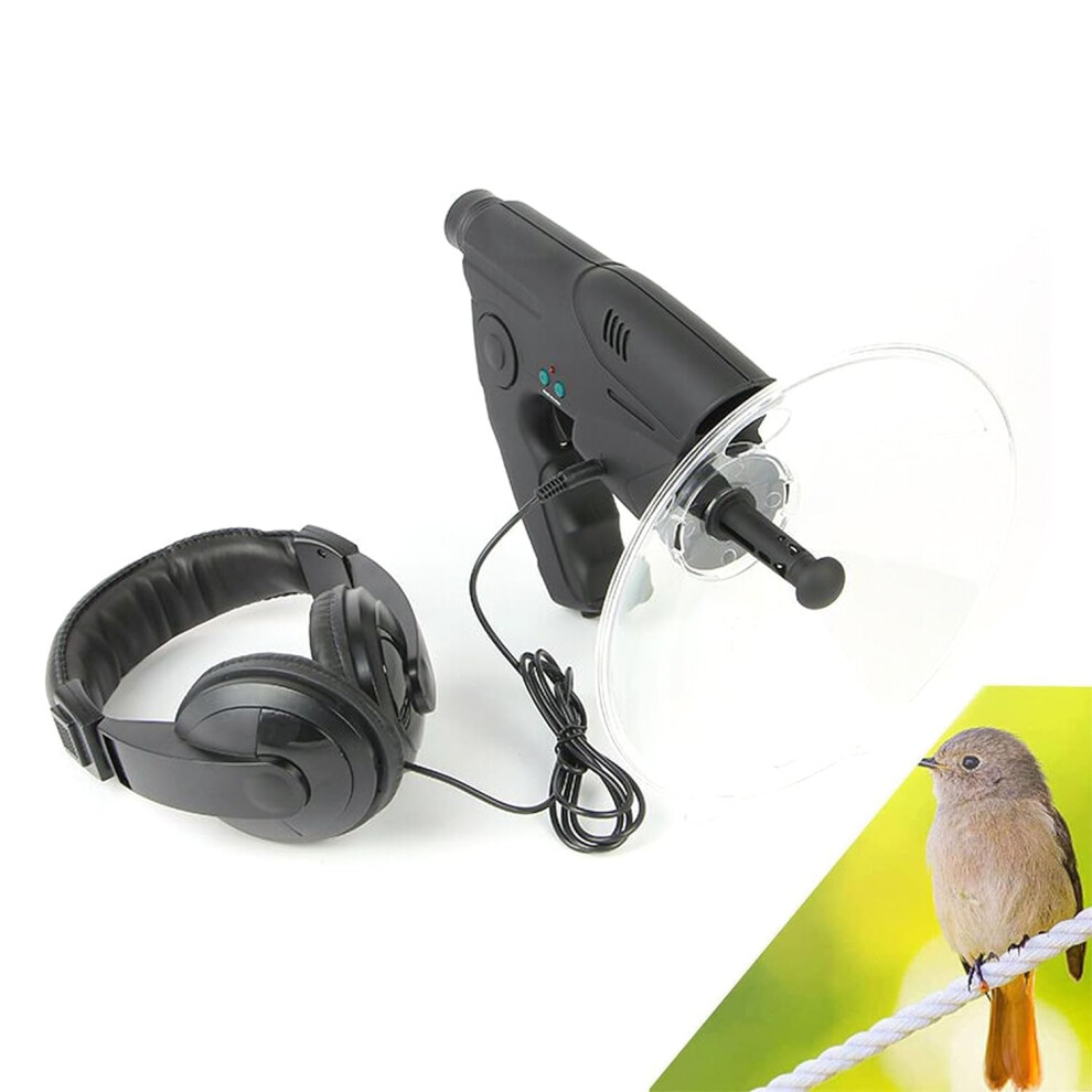 Bird Recording Observing Listening Device Telescope 8X Outdoor Bird Watching Long Range Sound Amplifier Up To 328 Ft 9393856718511