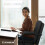 ELFORDSON ELFORDSON Office Chair Ergonomic Executive Computer Work Fabric Black 13