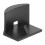 Self-Adhesive Plastic Hat & Accessory Hanger 4.8x3.4cm Black (5 Pack) 11