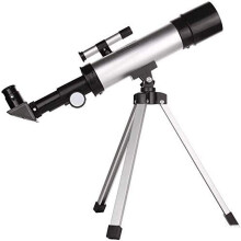 Refractor Telescope With Tripod And Finder Scope For Kids Astronomy Beginners Portable Phone Mount