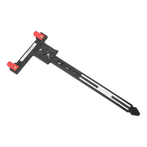 Arrow Measuring T Ruler Plastic Black for Precise Compound Recurve Bow Tuning 2