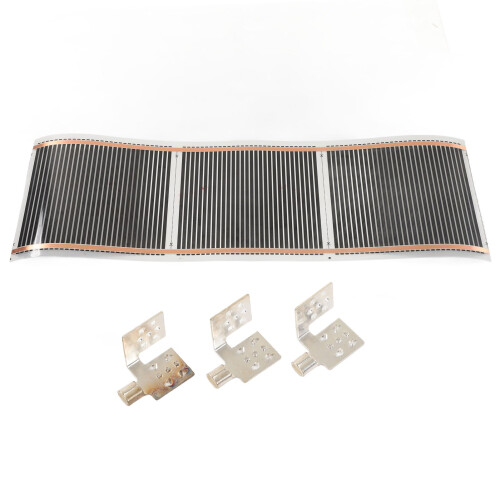 Electric Floor Heating Mat 2m² Graphene Carbon, Adjustable Heat 1
