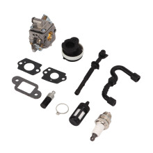 Vergaser-Set mit Zündkerze & Kraftstoffleitung für Stihl 017, 018 & MS170