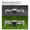 Durable Folding Landing Gear for Mini 2 & Mini SE Drones Extends Height 3
