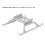 Durable Folding Landing Gear for Mini 2 & Mini SE Drones Extends Height 8
