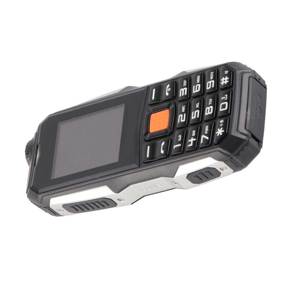 2800Mah 1.8In Seniors Phone Dual Sim Flashlight Black 4951356486108