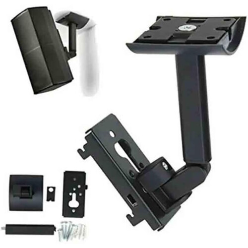 Projector Mount Wall Ceiling Bracket Home Speaker Bracket Large Surround Sound Speaker Accessories Durable White/Black 1