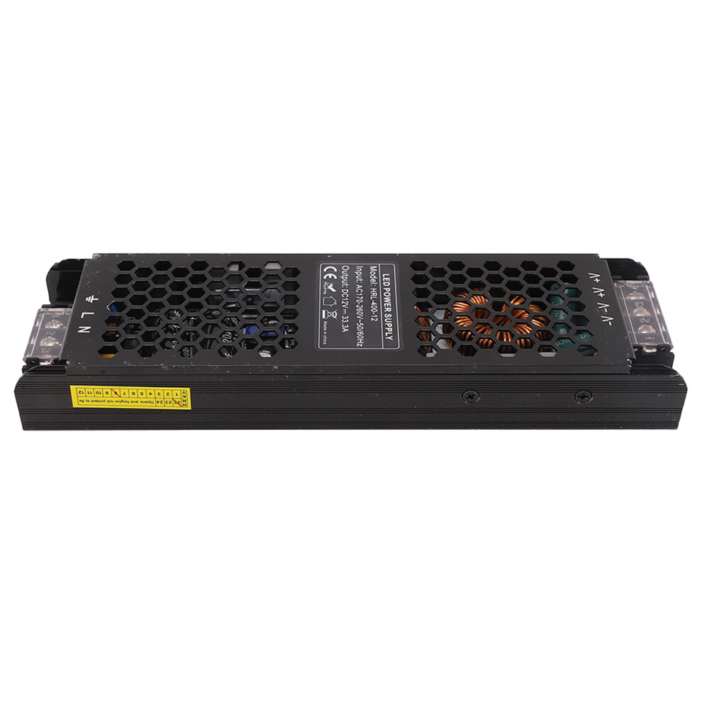 400W Led Constant Voltage Power Supply Ac170-260V To Dc12v Aluminum 4381356486882