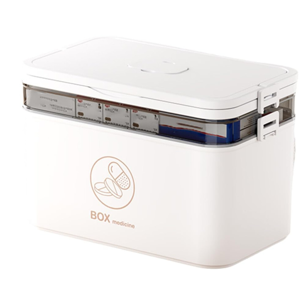 Home Medicine Box Multi Layer Compartments Medicine Storage Box Portable Model B Multifunction Emergency Medicine Box