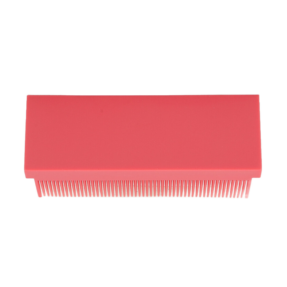 Carbon Fiber Hair Comb for Electric Hair Straightener, Pink, 9.2cm