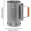 Barbecue Tool For Lighting Charcoal In A Bucket Argent 4