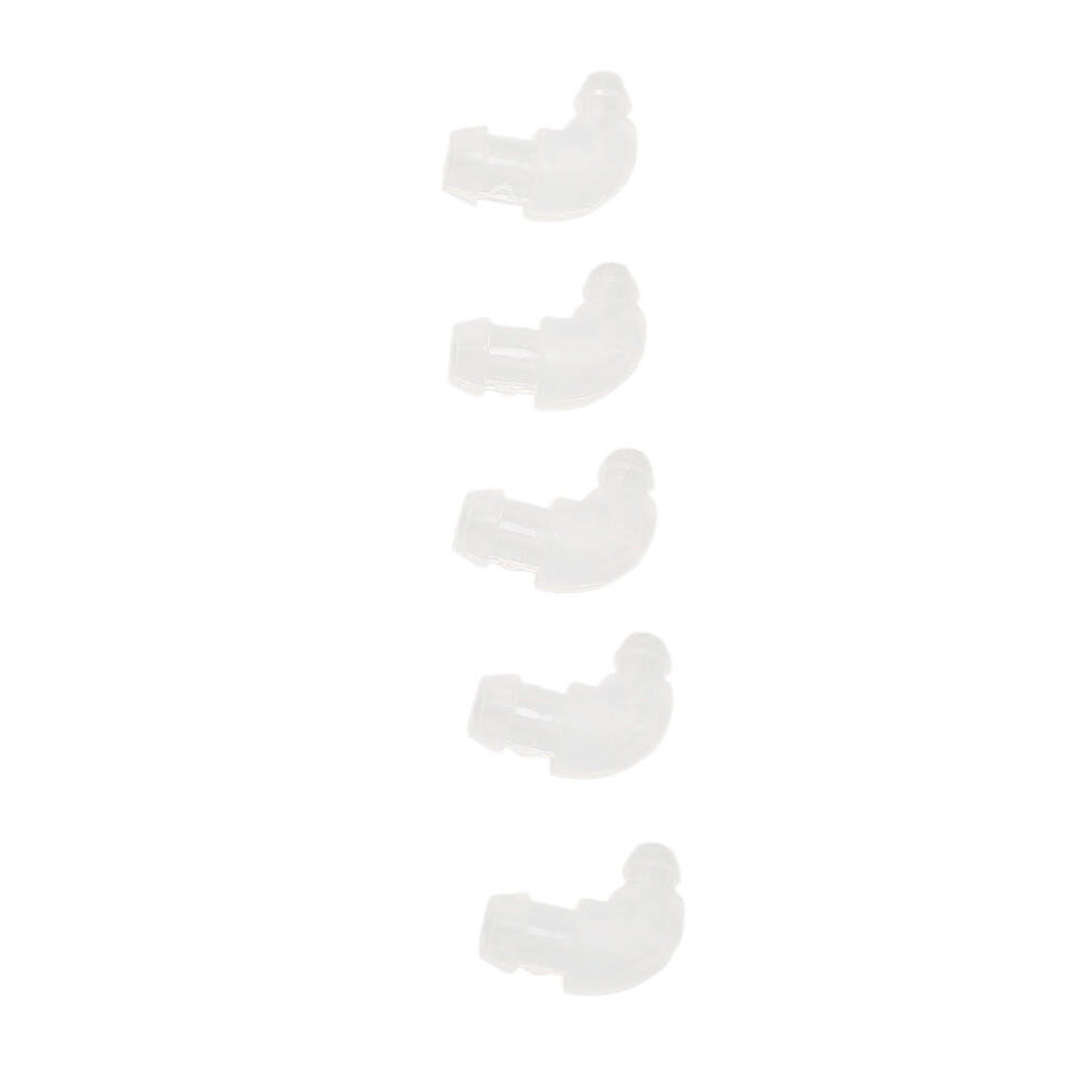 30pcs Plastic Tube Connectors for BTE Hearing Aids Replacement Accessories