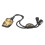 Messing- und Leder-Bogenfingerhilfe Schutz, Schwarz, 27g 12