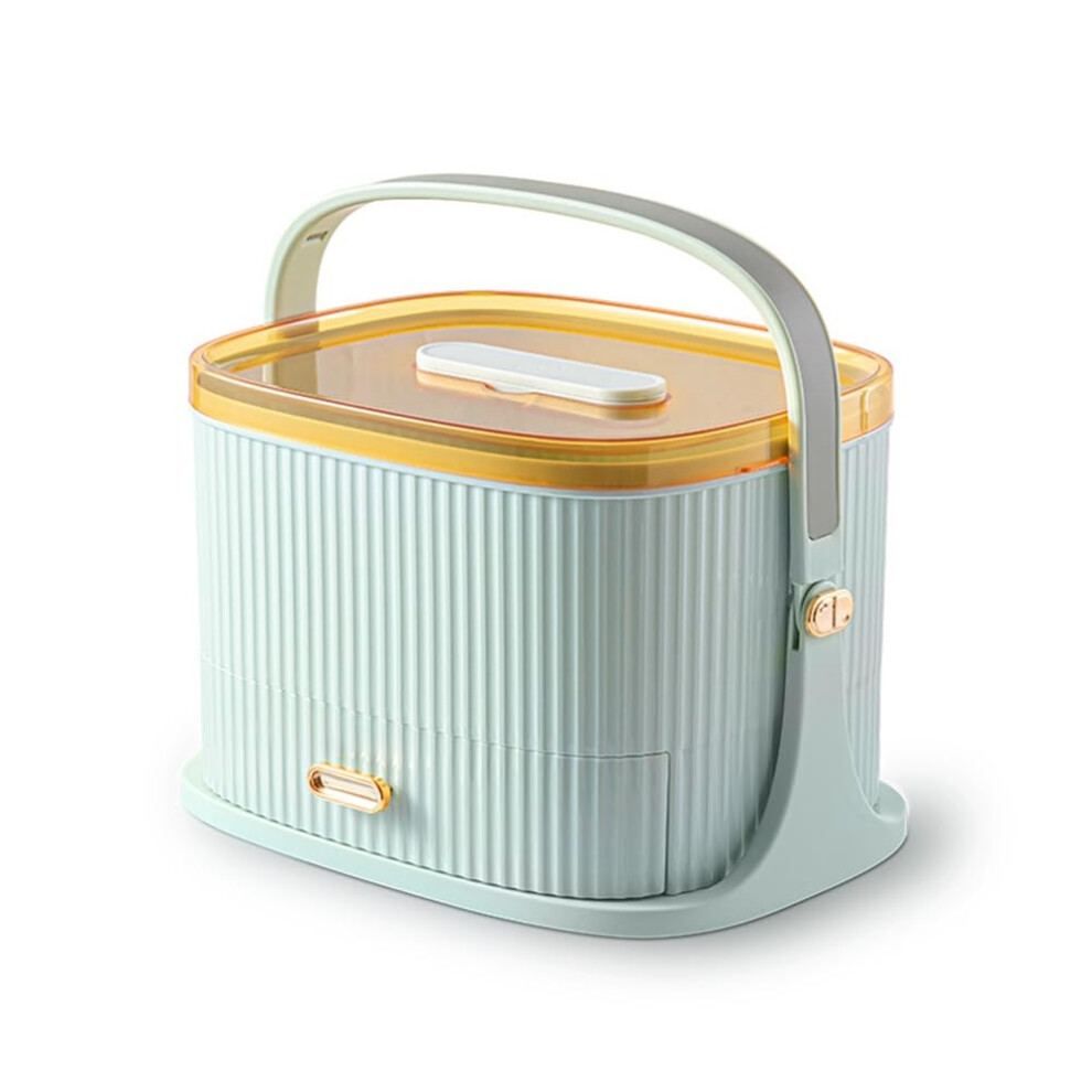Green/Yellow Portable Kit Container Medicine Box For Mask Storage Emergency Bag Pill Kit