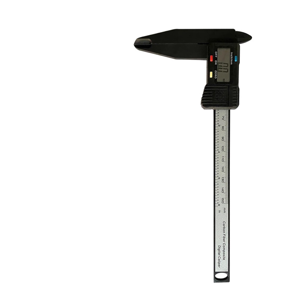 Micrometer 150Mm Digital Caliper 0.1Mm Resolution Electronic Vernier Caliper With Long Plastic Jaw, Corrosion-Resistant 9084446691672