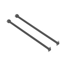 Conjunto de 2 ejes de transmisión traseros de acero 147mm/139mm negro