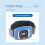 Electric Snore Watch 3 Modes, Breathable, Adjustable, Blue 3