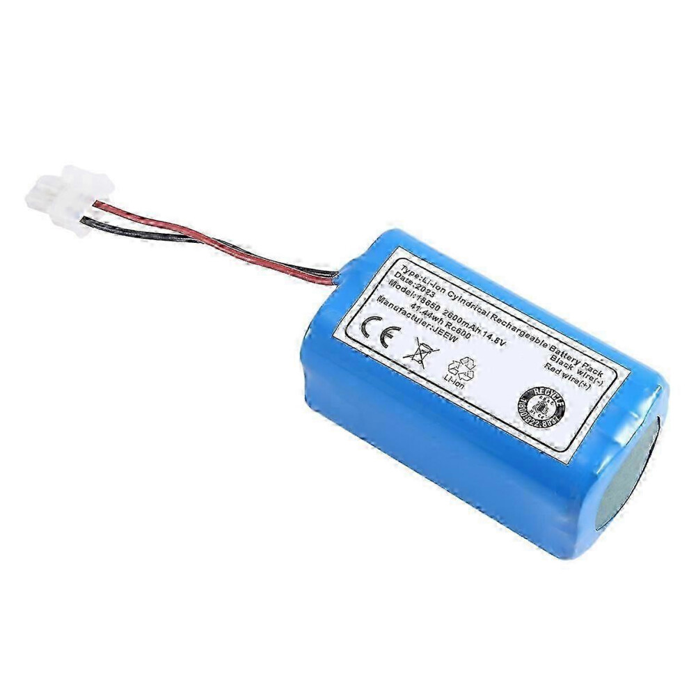 Kikidex (As Show, One Size) Rechargeable For Battery 14.8V 2600Mah Robotic Vacuum Cleaner Accessories Parts For A4 A4s A6 Blue