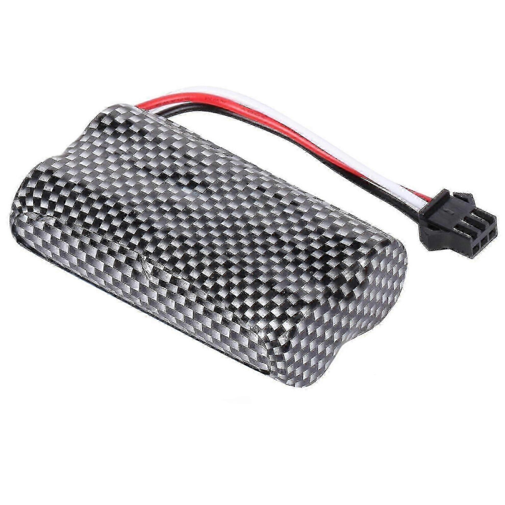 Kikidex (As Show, One Size) 7.4V 1200Mah Li-Ion Battery For Rc Cars Stunt Cars With Sm-3P Plug