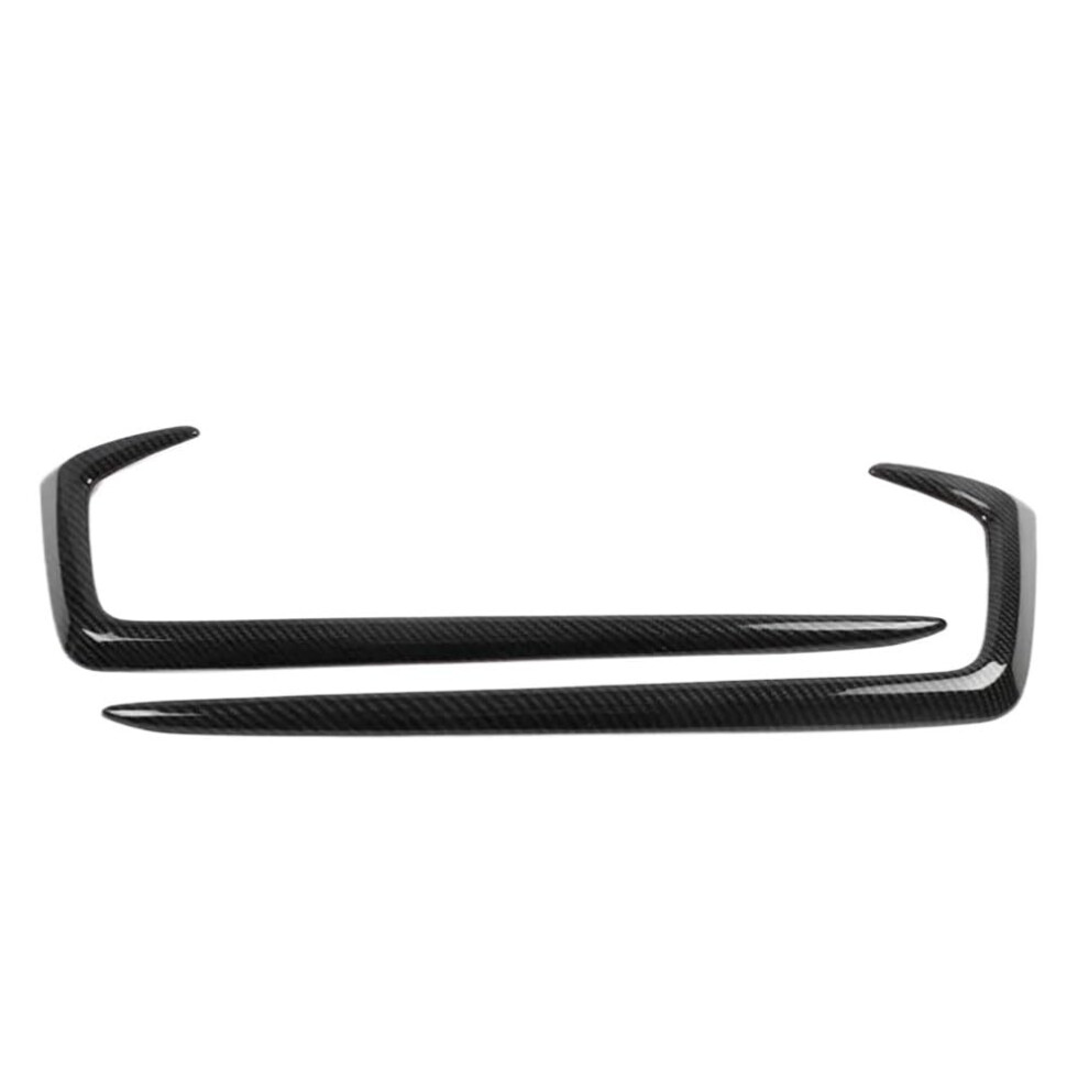 Head Eyebrow Eyelid Cover Fog Trim Cover For Honda Civic 10Th Gen 2019-2021 Carbon Look Front Eyebrow Frame Light 9067246400798