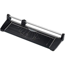 Small Paper Cutter Guillotine, Metal Cutter, Heavy-Duty Vertical & Slide Cutter, A3 Size, Office Cutting Machine
