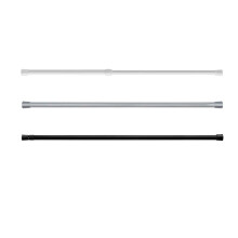 (102-190cm, white) Shower Curtain Pole Extendable Curtain Poles, Net Curtain Rod No Drill Curtain Poles Extendable Curtain Pole Adjustable