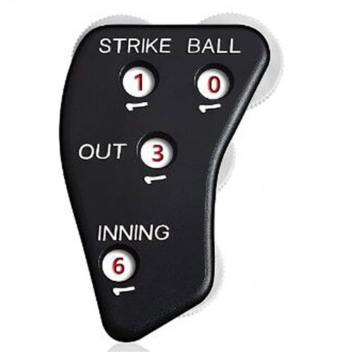 Practical Baseball Counter Clickers 4-Wheel Umpire Clickers Replacement Handheld Baseball Umpire Indicators