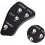 Practical Baseball Counter Clickers 4-Wheel Umpire Clickers Replacement Handheld Baseball Umpire Indicators 3