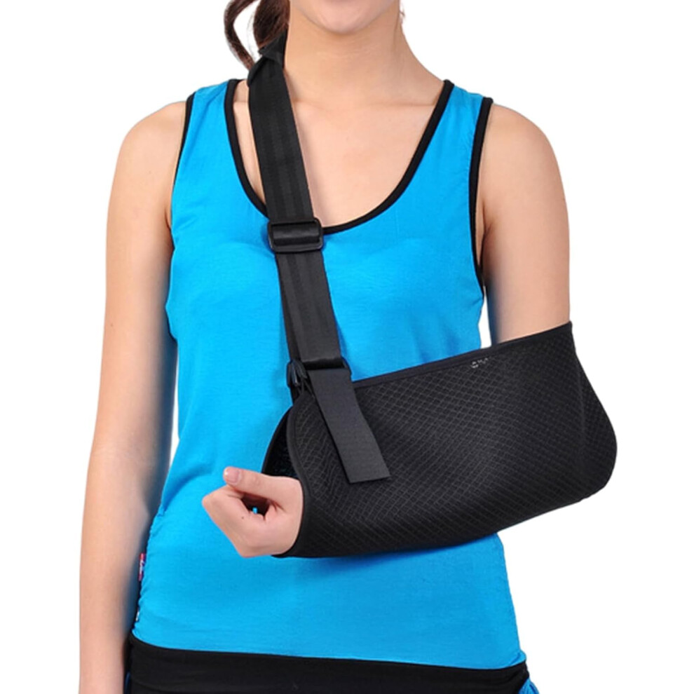 Arm Sling Breathable Lightweight Shoulder Injury Support Universal Fit Men Women Broken Arm Elbow Injury