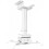 Projector Stand Ceiling Mount Bracket Hanger With Adjustable Telescopic Arm White For Office Home Stage 1