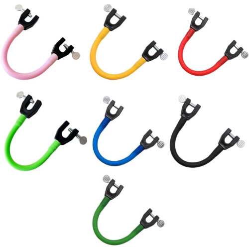 Ski Tip Connector ABS Material For Beginner Skiers Easy Installation Pink Color Speed Control 1