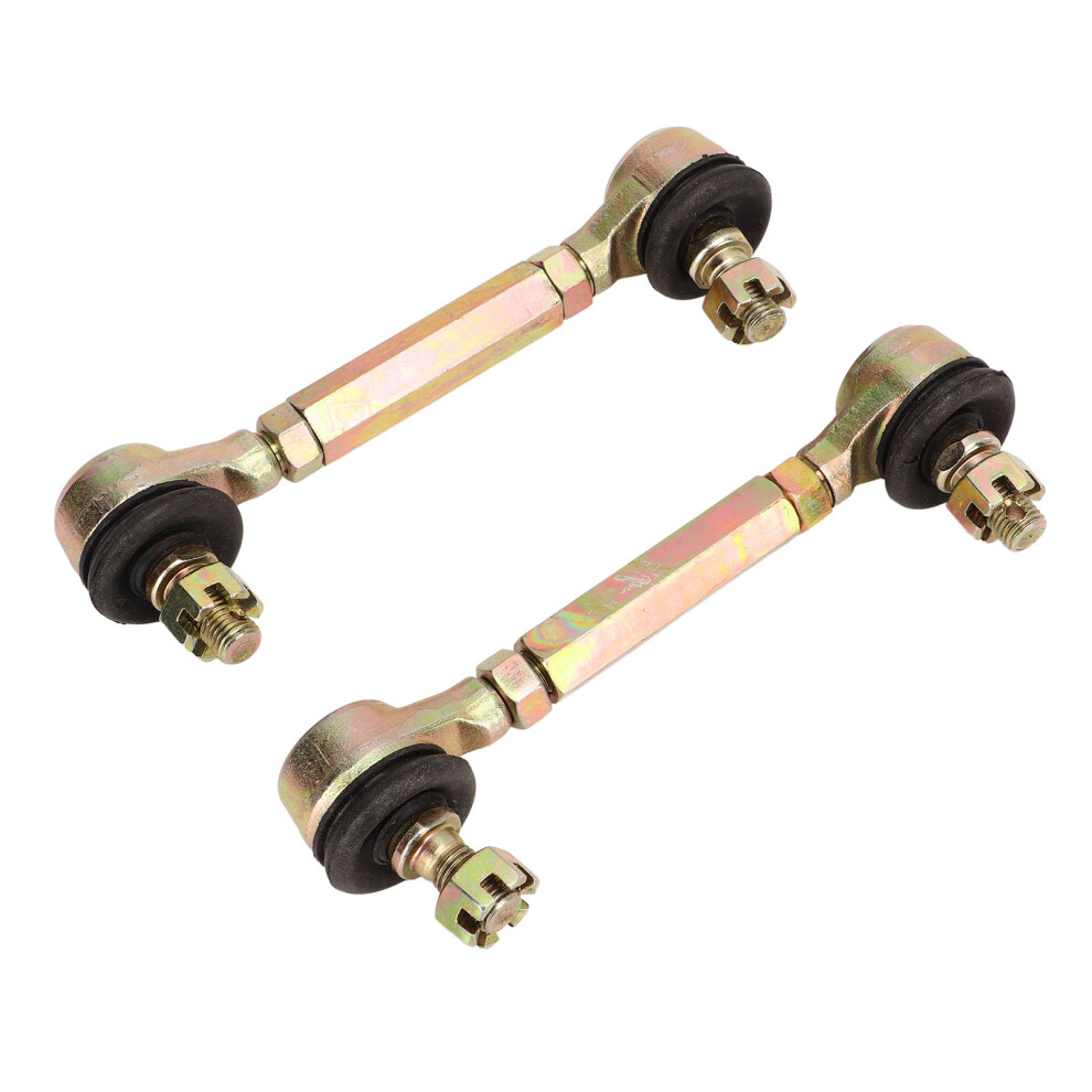 2 Pcs Steel Alloy Tie Rod Ball Joints for ATV Quad 50cc-250cc, M10-image-OPC-PMH6SGF-NEW