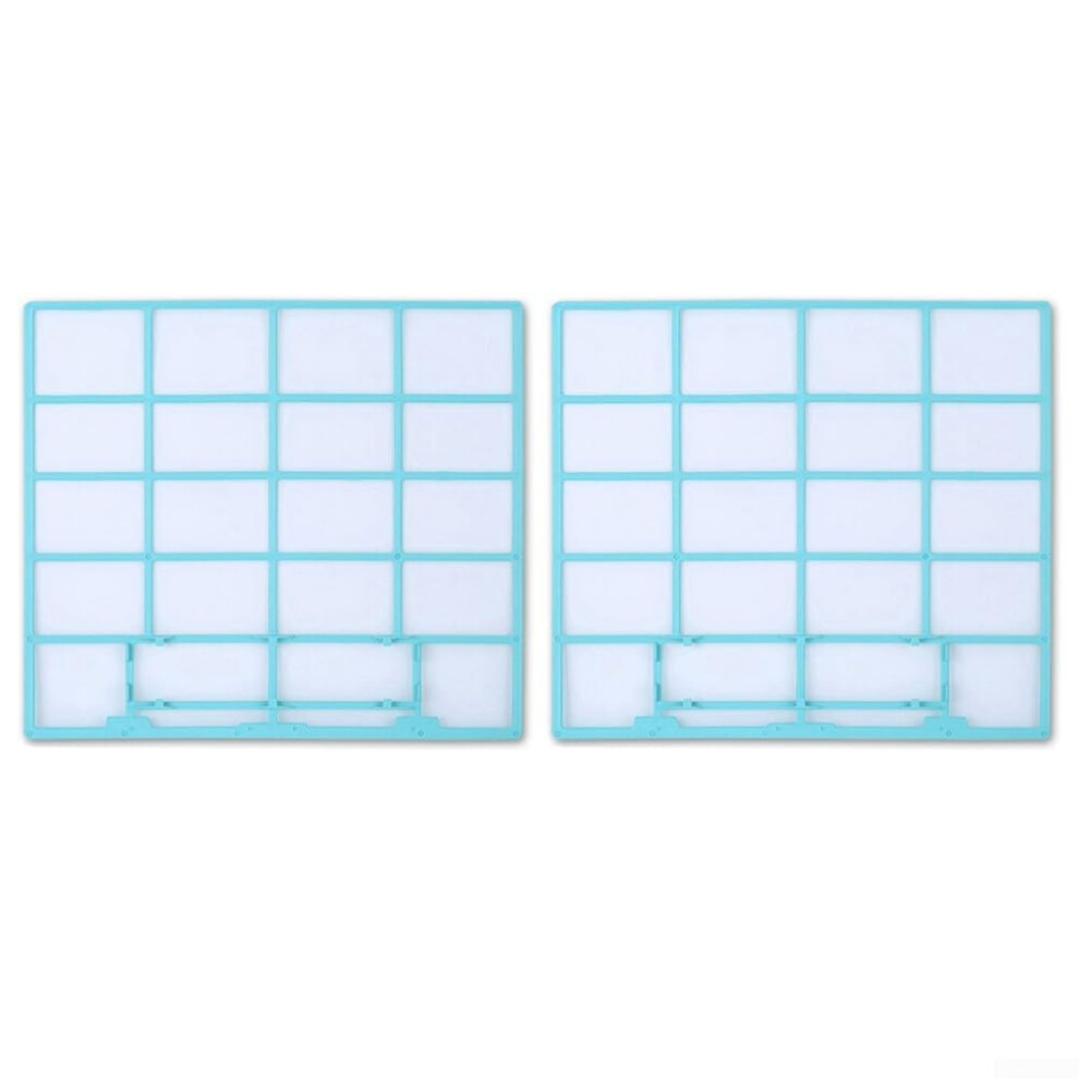 Hanging Air Conditioner Dustproof Filter Mesh Screen 2Pcs Plastic Aircon Filter Accessories For Indoor Split Ac 37.5X33 9393856722488