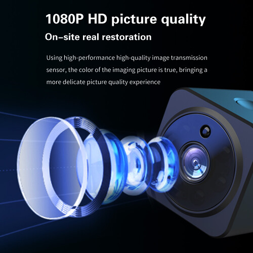 Smart HD Wireless Home Kamera 600mAh Infrarot 2
