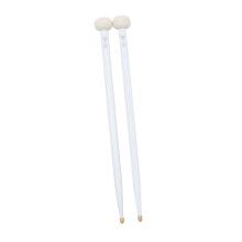 Versatile Double Ended Drumsticks for Drum Sets & Kettledrums 2pcs