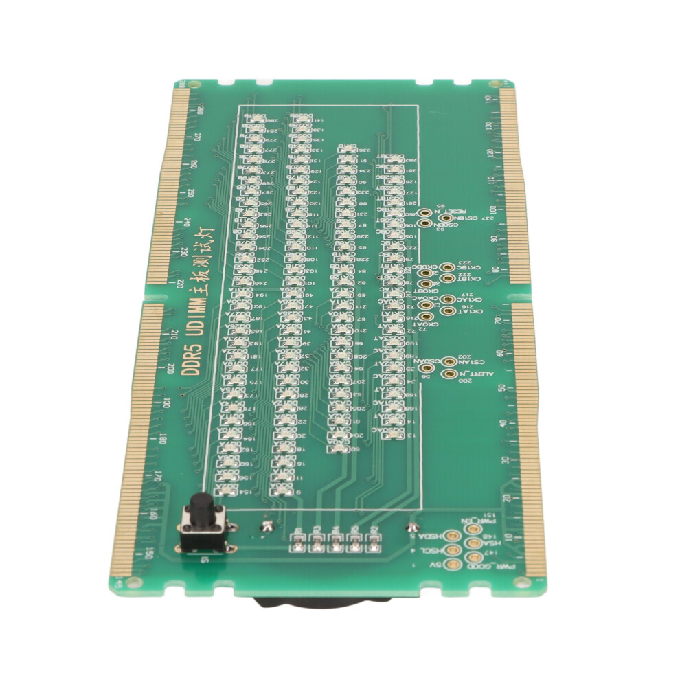 Ddr5 Memory Tester Mainboard Maintenance Card With Leds For Intel & Amd Light 4961356498254