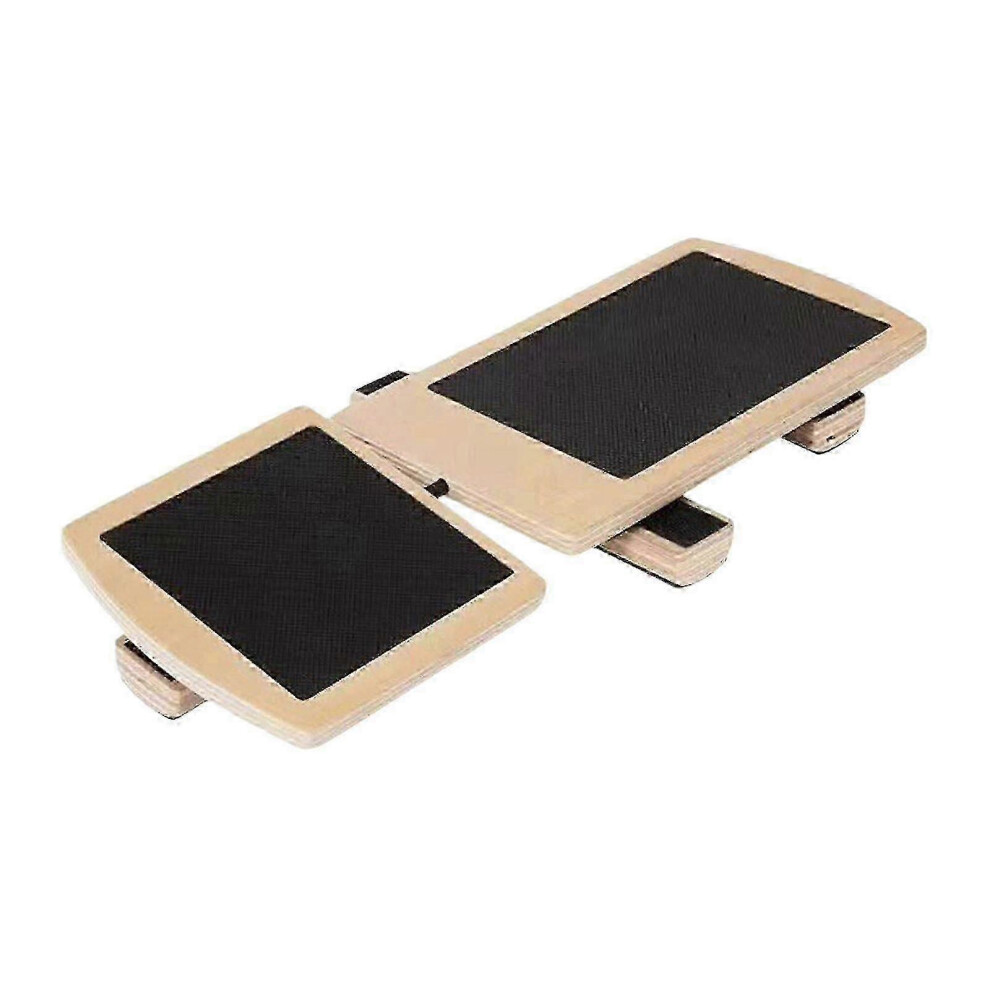 Kikidex (As Show, One Size) Sturdy Wood Balance Board Exercise & Foot Strengthening