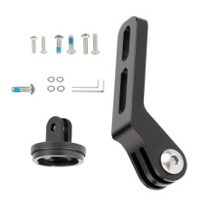Bicycles Integrated Handlebars Headlight Bracket, Rear Light Bracket, Road Bike Light Holder, Sports Camera Adapters
