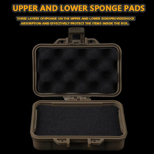 Waterproof Tool Case Camping Dry Box Sealed ABS Plastic Storage Toolbox For Outdoor Use With Customizable Foam 2