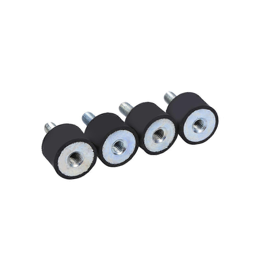 Kikidex (As Show, One Size) 4X Rubber Mounts Shock Absorber Anti Vibration Silentblock Bobbins M6 Yemaa