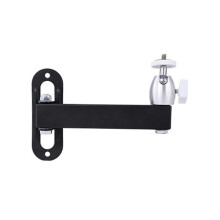 Portable Projector Stand Wall Mount and Ceiling Mount Adjustable 17cm-39cm Universal Small Home Bedroom Bedside Bracket