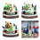 Enchanting Lighted Christmas Train Scene with-Elderly style 3
