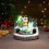 Enchanting Lighted Christmas Train Scene with-Elderly style 5